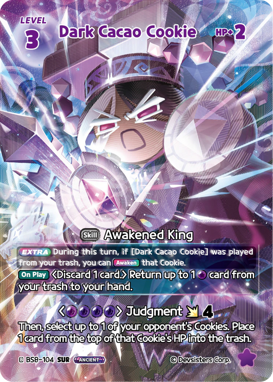 Dark Cacao Cookie #BS8-104@1