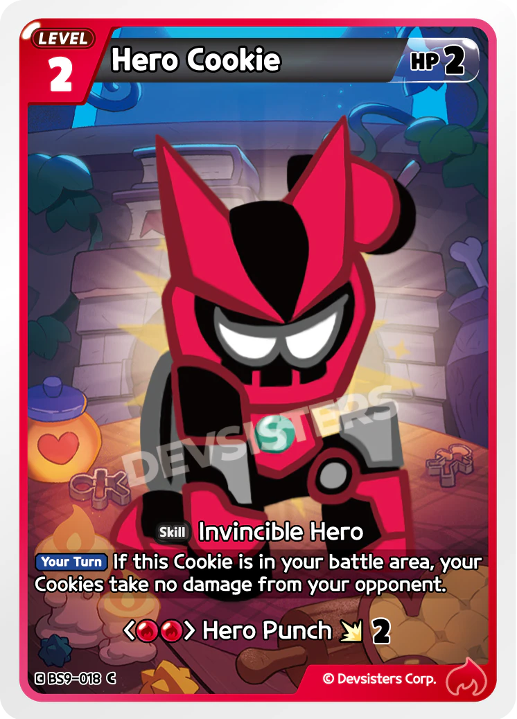 Hero Cookie #BS9-018