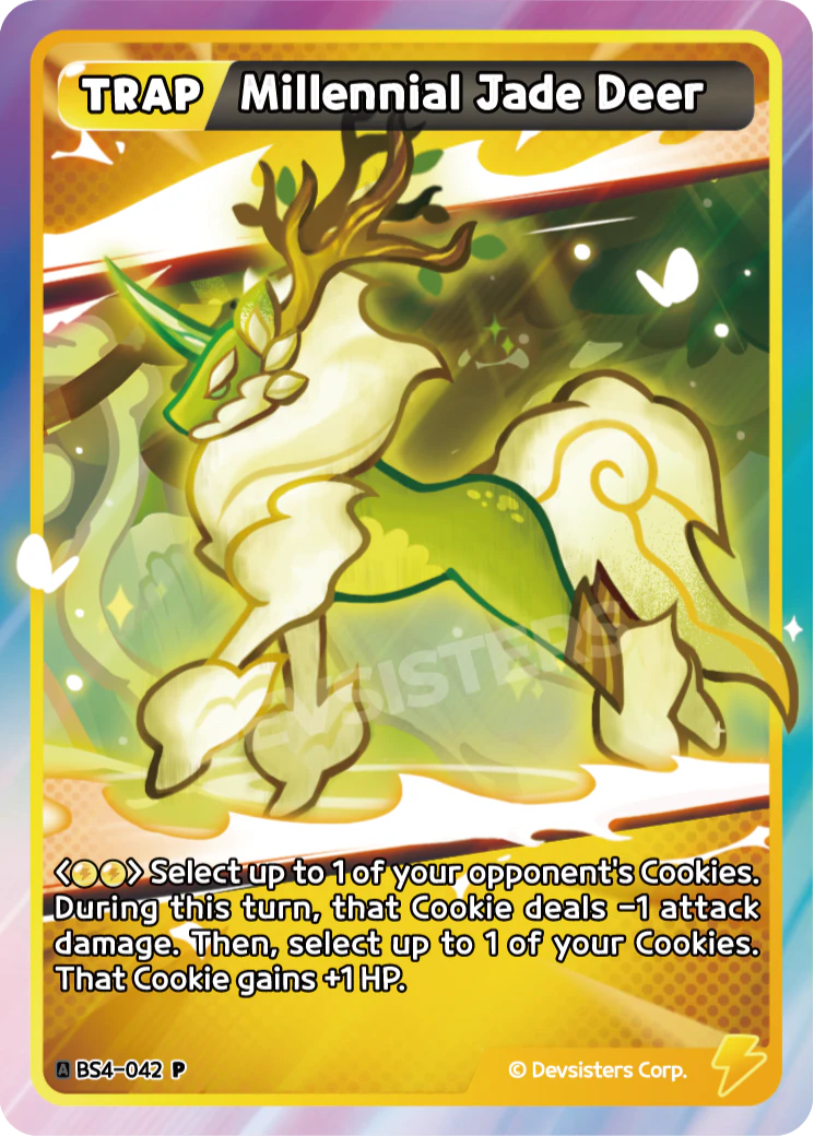 Millennial Jade Deer #BS4-042@2