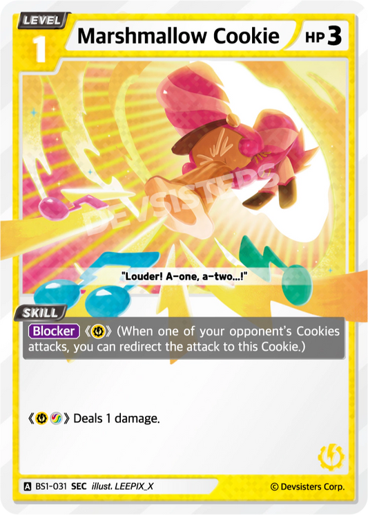 Marshmallow Cookie #BS1-031@1