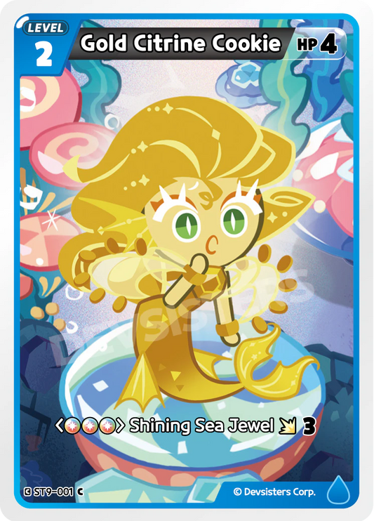 Gold Citrine Cookie #ST9-001