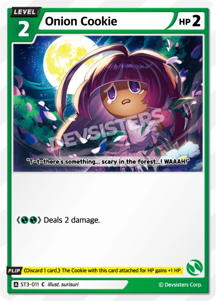 Onion Cookie #ST3-011