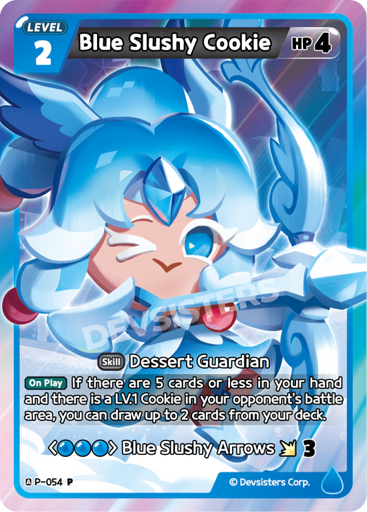 Blue Slushy Cookie #P-054