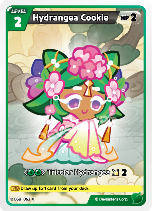 Hydrangea Cookie #BS8-063