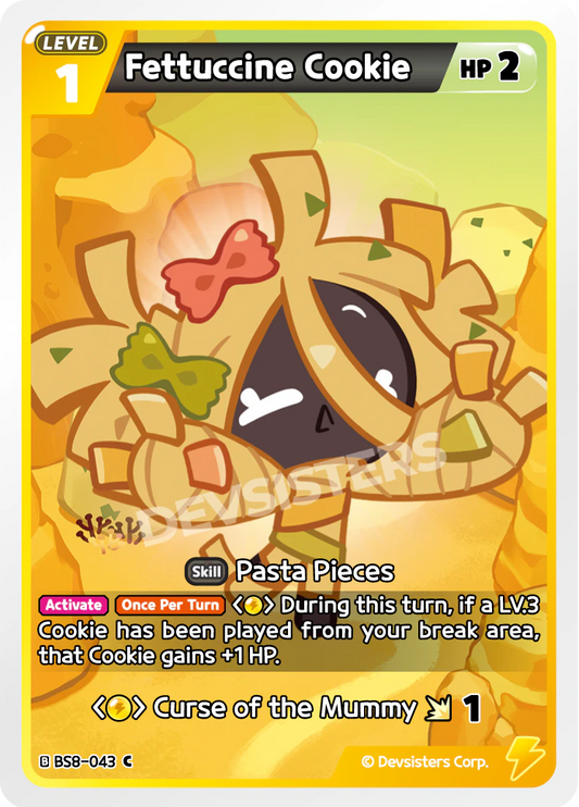 Fettuccine Cookie #BS8-043