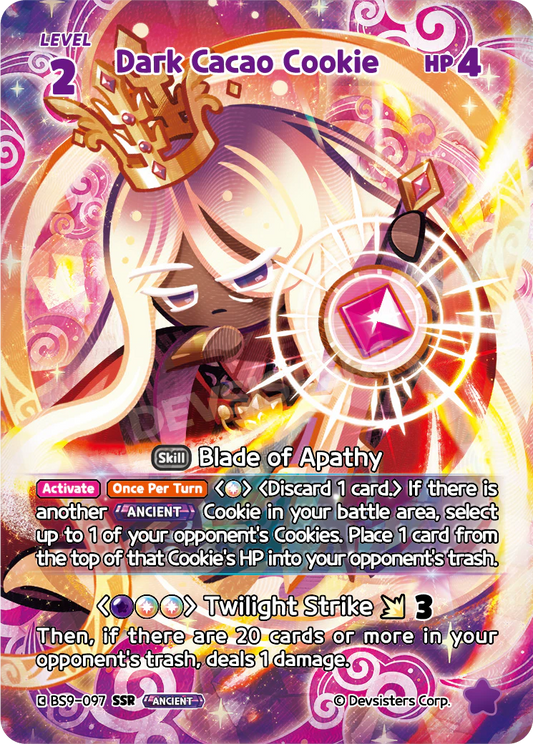 Dark Cacao Cookie #BS9-097@1
