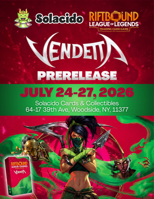 (07/27) Riftbound: Vendetta Pre-Rift 6:30pm