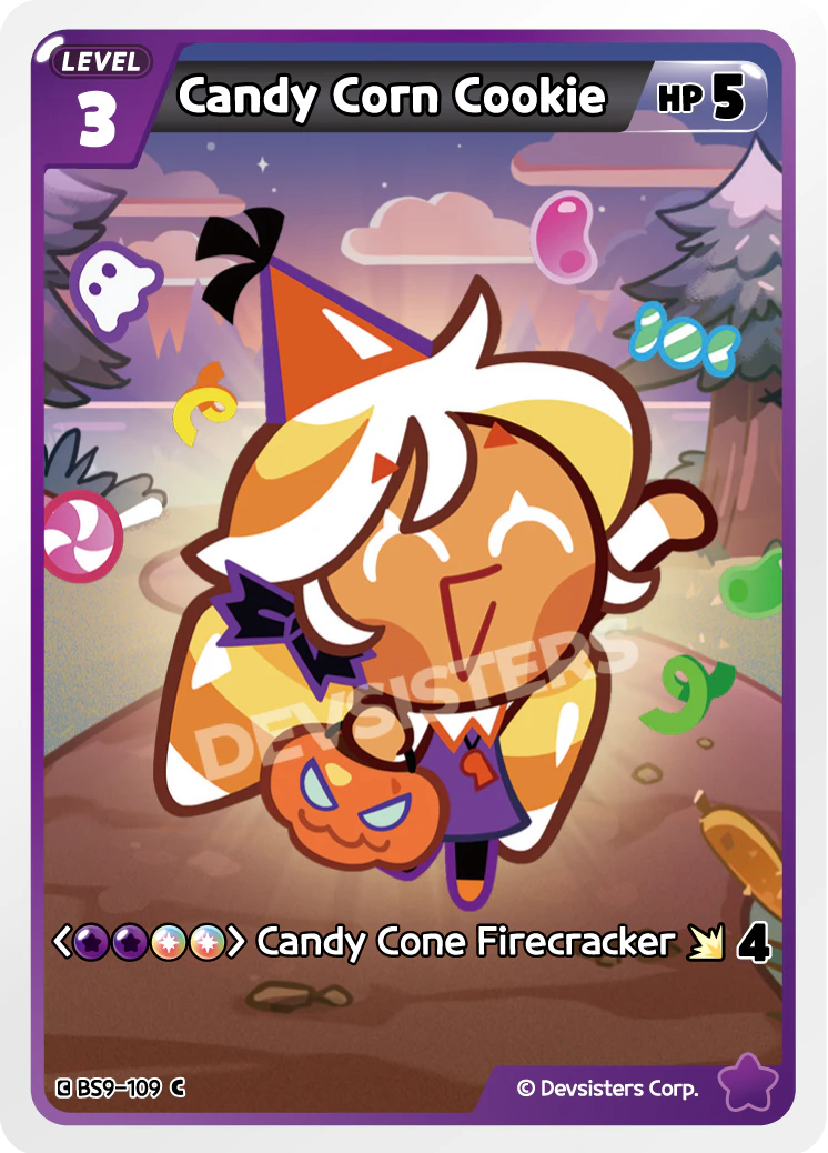 Candy Corn Cookie #BS9-109
