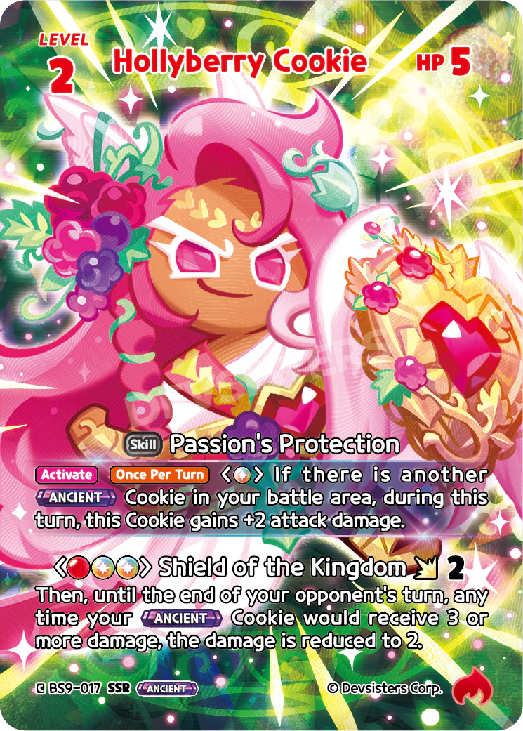 Hollyberry Cookie #BS9-017@1
