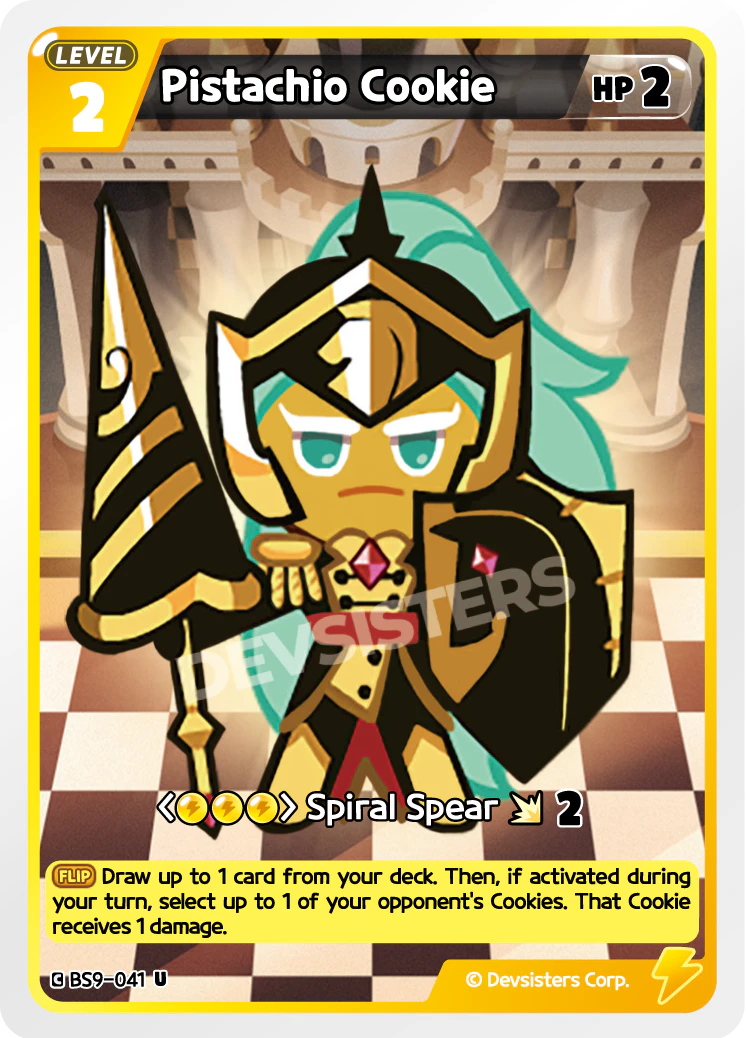 Pistachio Cookie #BS9-041