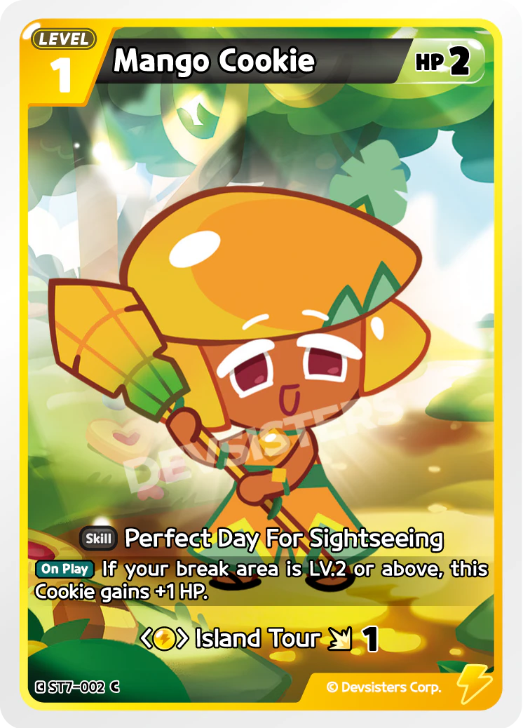 Mango Cookie #ST7-002