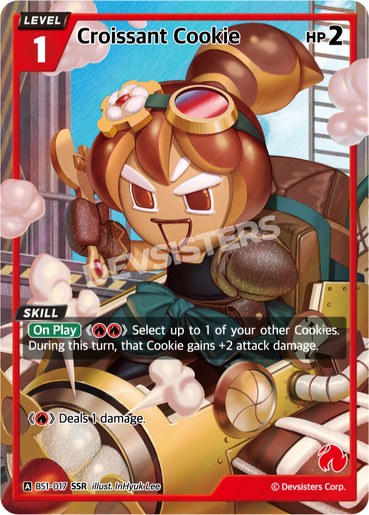 Croissant Cookie #BS1-017@1