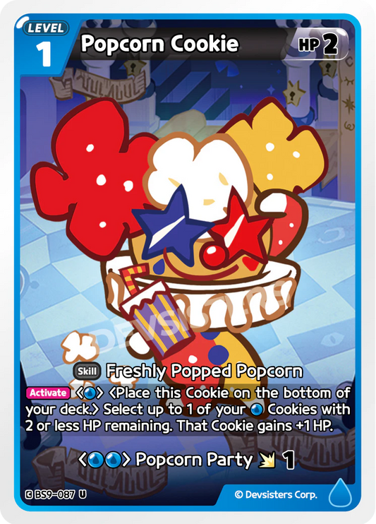 Popcorn Cookie #BS9-087