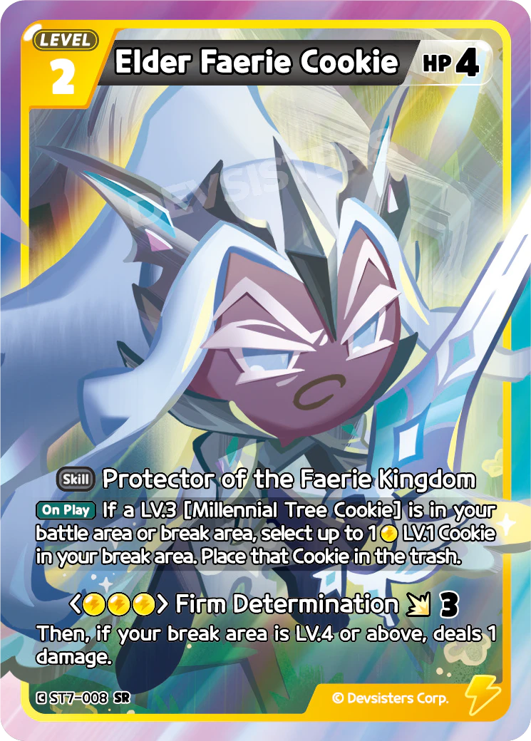 Elder Faerie Cookie #ST7-008