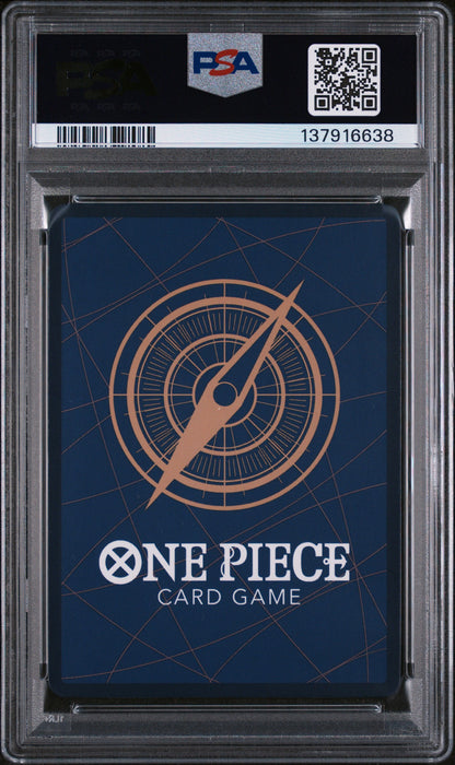 PSA GEM MT 10 Uta 120 SPECIAL ALTERNATE ART English Awakening Of The New Era One Piece 2023