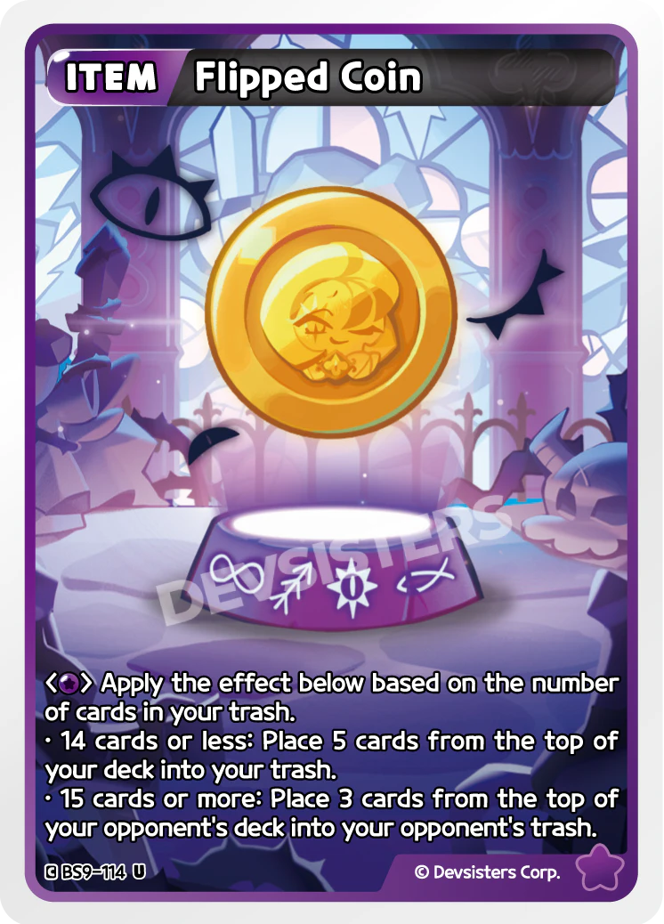 Flipped Coin #BS9-114