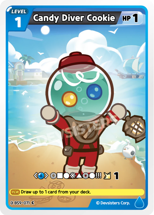 Candy Diver Cookie #BS9-071