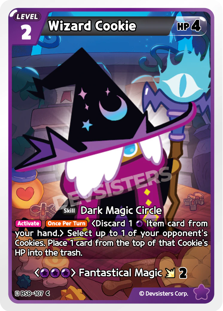 Wizard Cookie #BS8-107