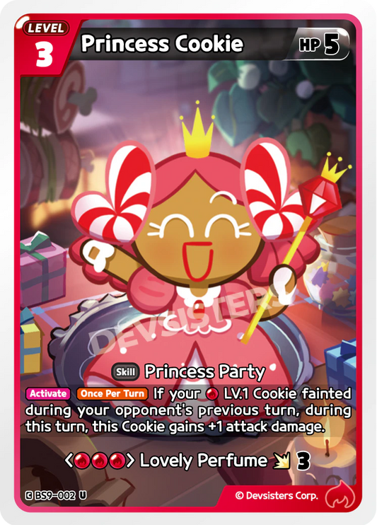 Princess Cookie #BS9-002