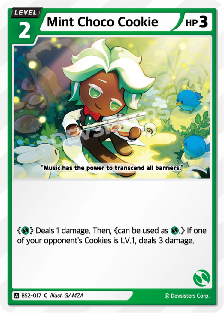 Mint Choco Cookie #BS2-017