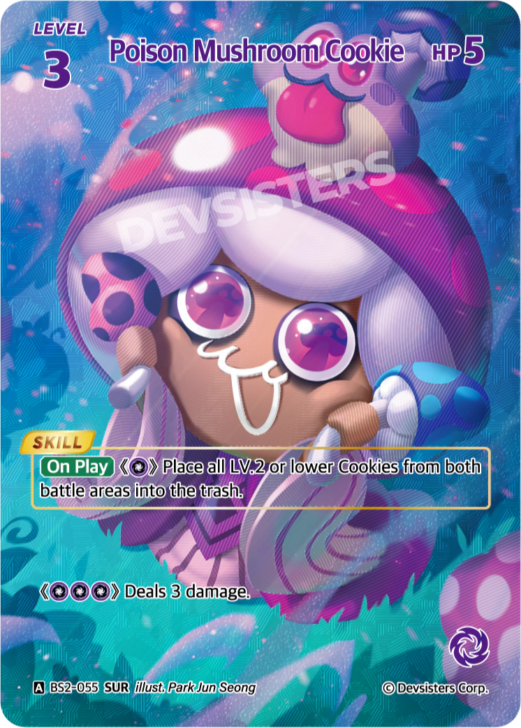 Poison Mushroom Cookie #BS2-055@1