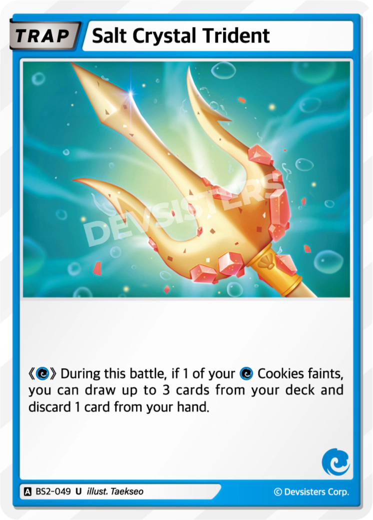 Salt Crystal Trident #BS2-049