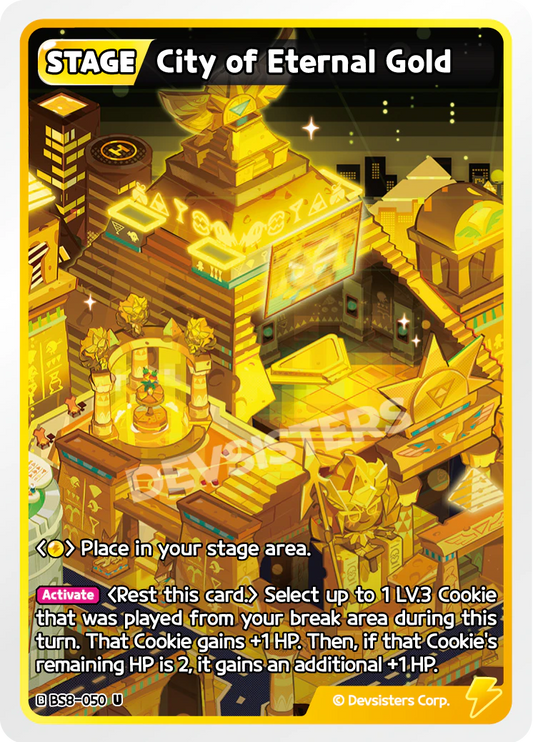 City of Eternal Gold #BS8-050