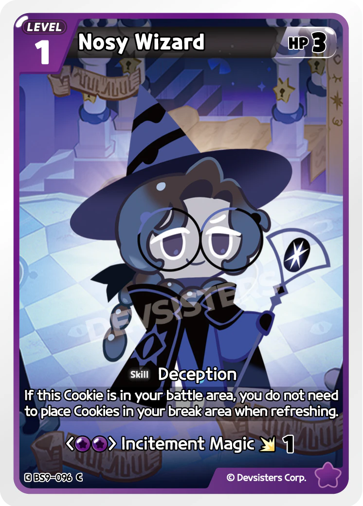 Nosy Wizard #BS9-096
