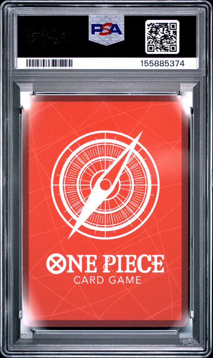PSA GEM MT 10 Monkey D. Luffy 061 ALTERNATE ART English Emperors In The New World One Piece 2024
