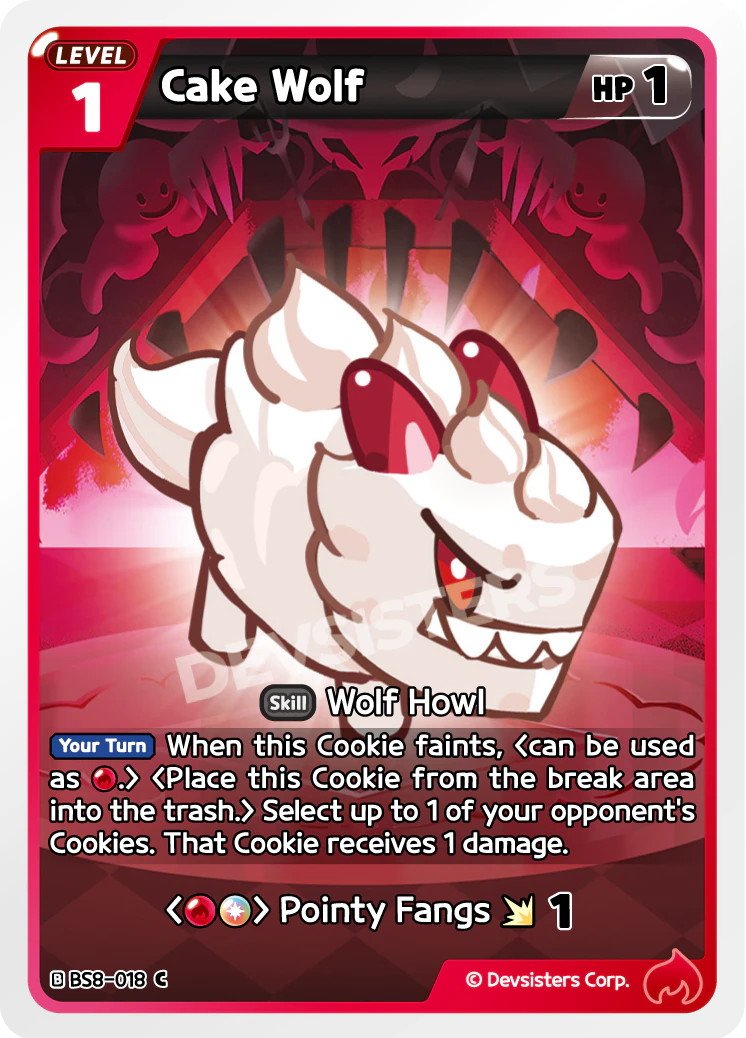 Cake Wolf #BS8-018