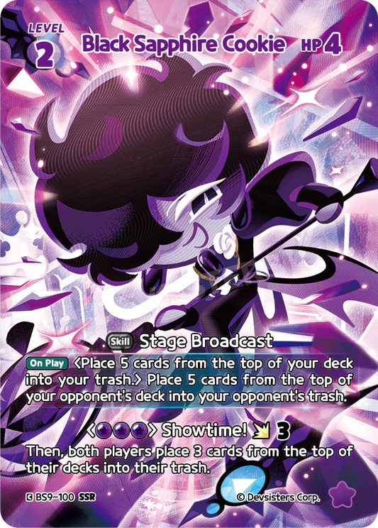 Black Sapphire Cookie #BS9-100@1