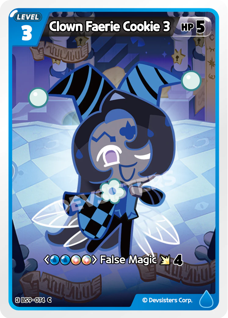 Clown Faerie Cookie 3 #BS9-074