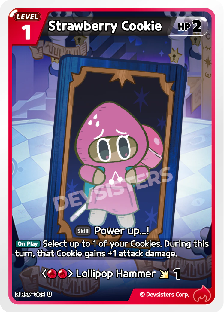 Strawberry Cookie #BS9-003