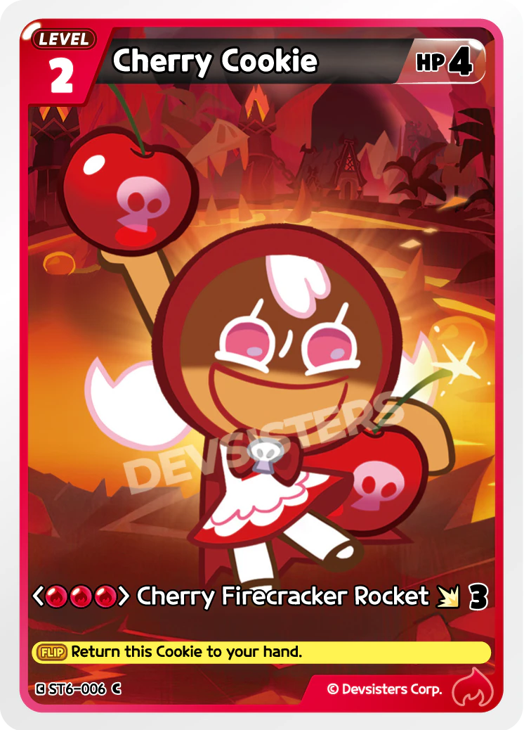 Cherry Cookie #ST6-006
