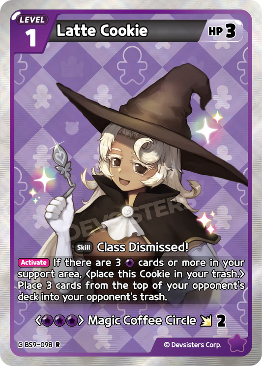 Latte Cookie #BS9-098@1