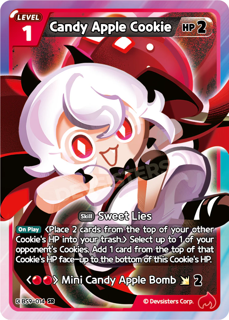 Candy Apple Cookie #BS9-014
